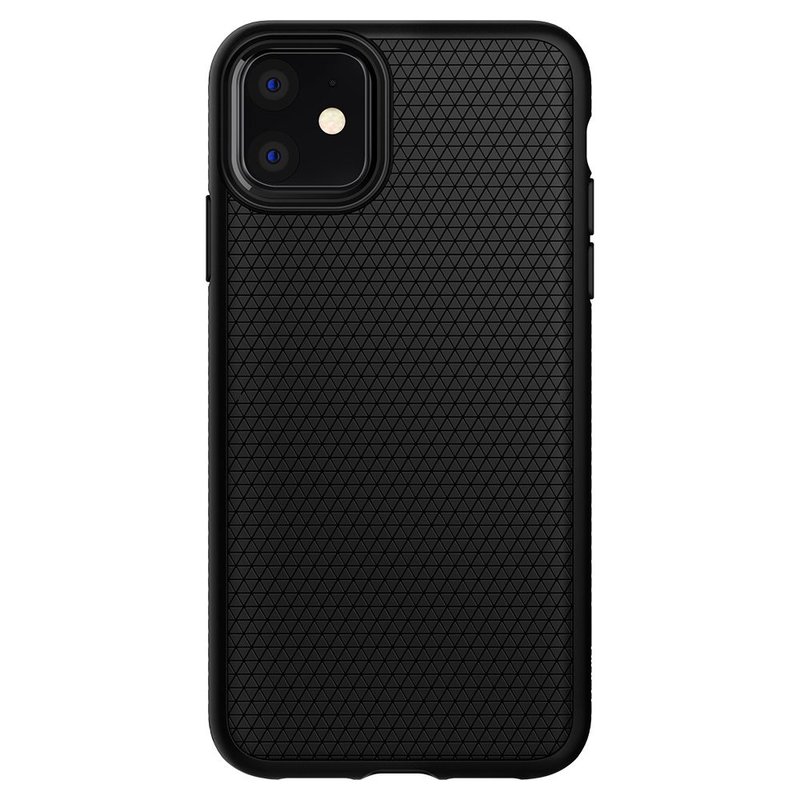 Husa telefon iPhone 11 Spigen Liquid Air - Matte Black