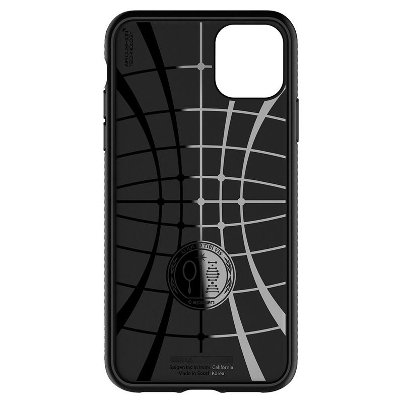Husa telefon iPhone 11 Spigen Liquid Air - Matte Black