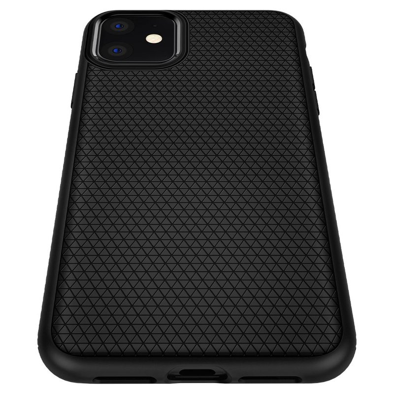 Husa telefon iPhone 11 Spigen Liquid Air - Matte Black