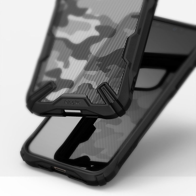 Husa iPhone 11 Pro Ringke Fusion X - Camo Black