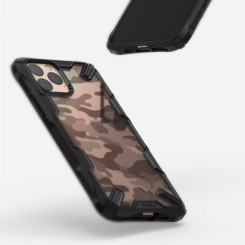 Husa iPhone 11 Pro Ringke Fusion X - Camo Black