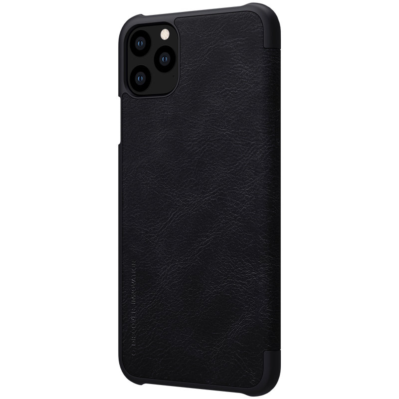 Husa iPhone 11 Pro Max Nillkin QIN Leather, negru