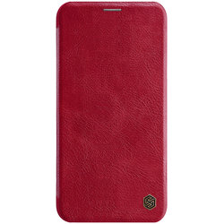 Husa iPhone 11 Pro Nillkin QIN Leather, rosu