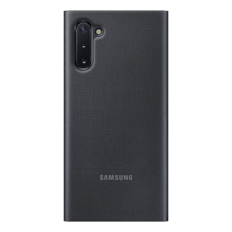 Husa Originala Samsung Galaxy Note 10 LED View Cover - EF-NN970PBEGWW - Black