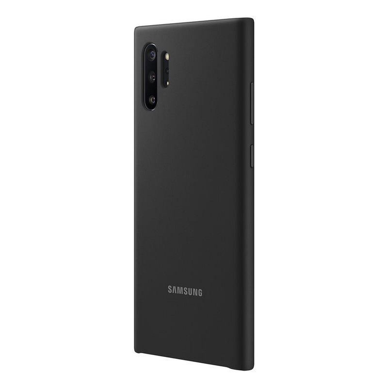 Husa Originala Samsung Galaxy Note 10 Plus Silicone Cover - EF-PN975TBEGWW - Negru