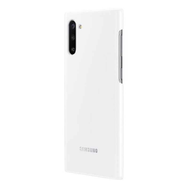 Husa Telefon Originala Samsung Galaxy Note 10 LED Cover - Alb