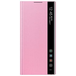 Husa Originala Samsung Galaxy Note 10 Clear View Cover Pink