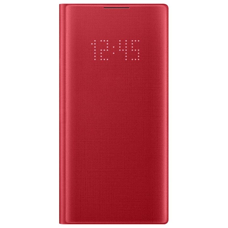 Husa Originala Samsung Galaxy Note 10 LED View Cover - EF-NN970PREGWW - Red