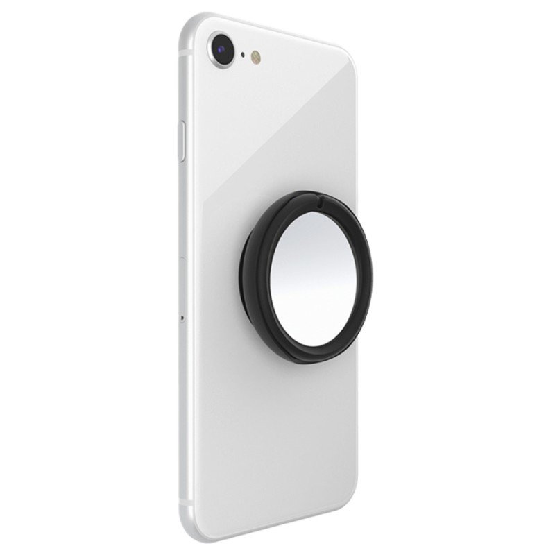 Popsockets Original, Suport Cu Functii Multiple - PopMirror Black Gloss