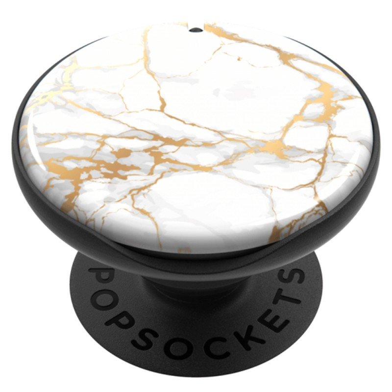 Popsockets Original, Suport Cu Functii Multiple - PopMirror Stone Marble Gloss