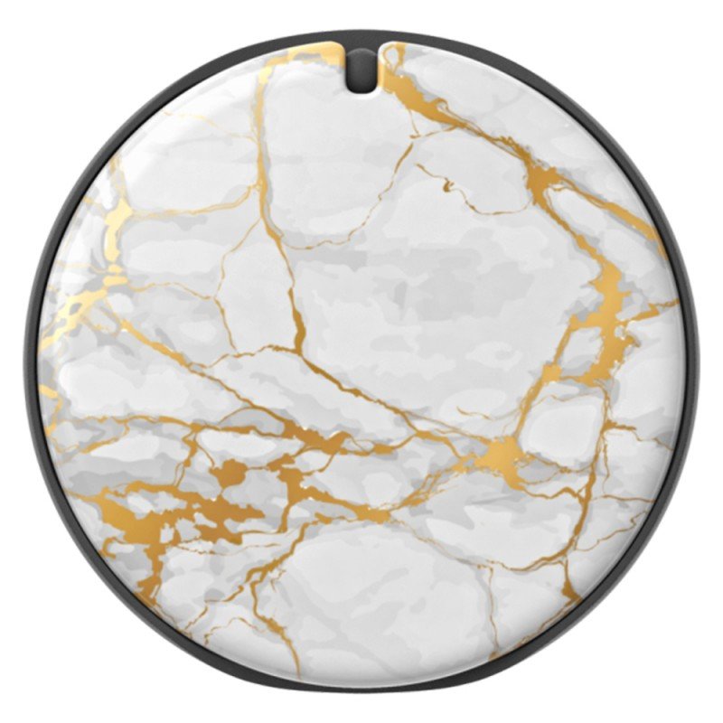 Popsockets Original, Suport Cu Functii Multiple - PopMirror Stone Marble Gloss