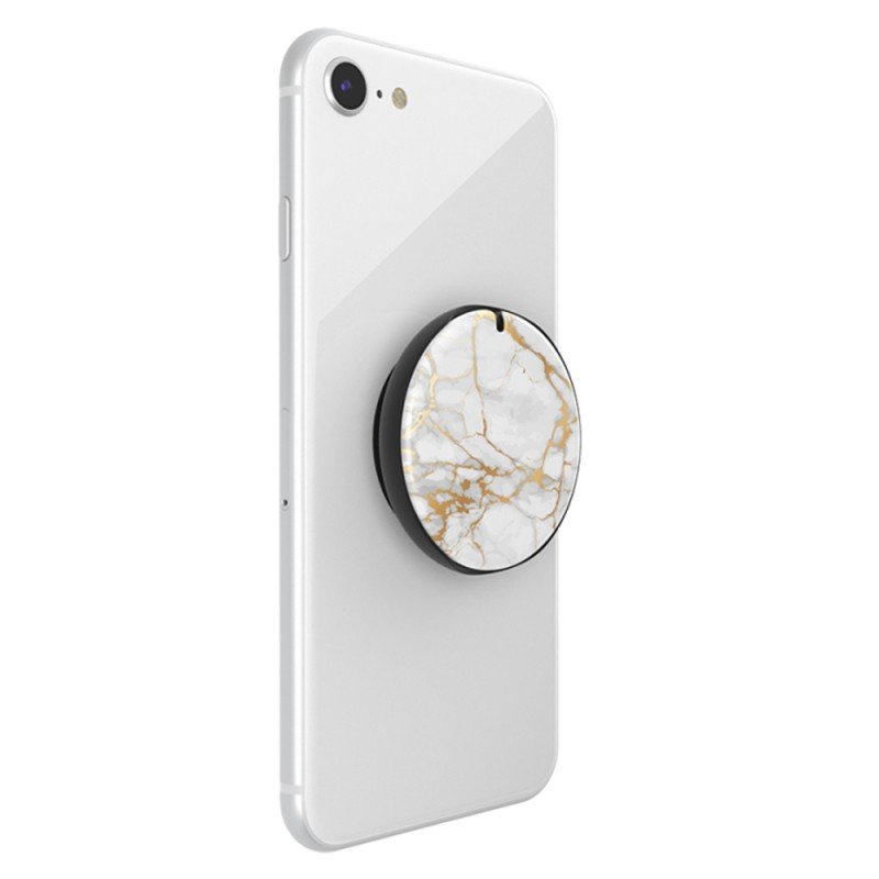 Popsockets Original, Suport Cu Functii Multiple - PopMirror Stone Marble Gloss