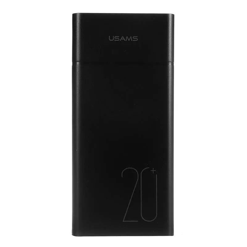 Baterie Externa USAMS PB14 Dual USB Power Bank 20000 mAh - US-CD75 - Black
