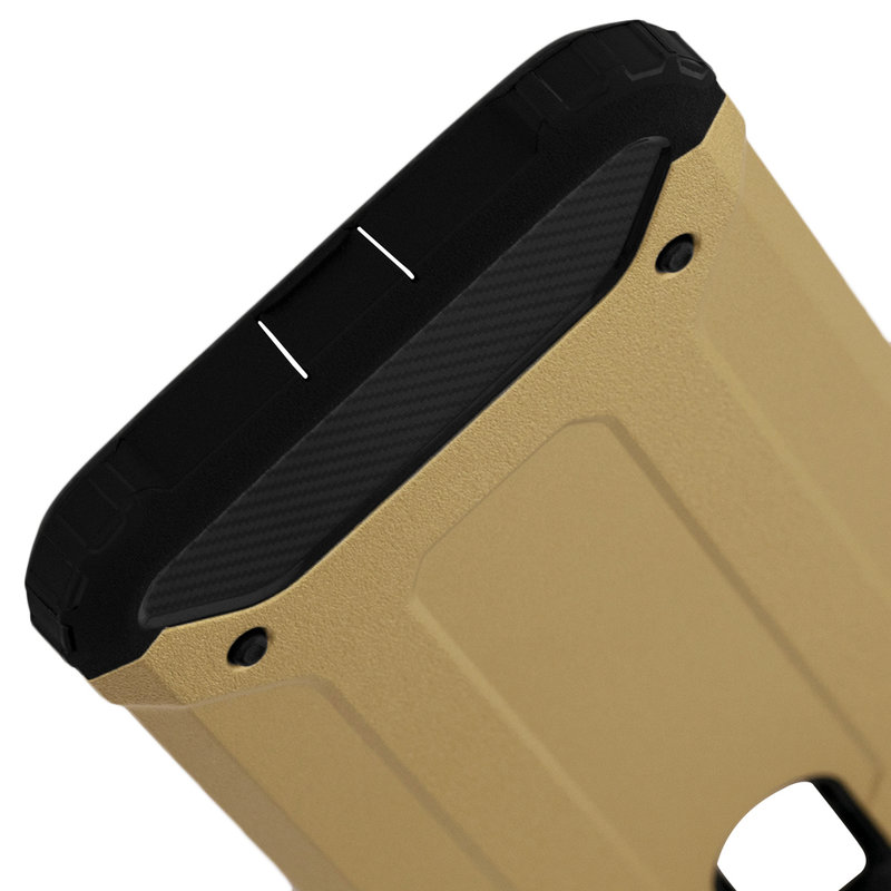 Husa OnePlus 6T Techsuit  Hybrid Armor, auriu