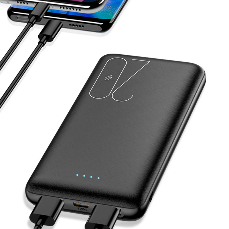 Baterie Externa USAMS PB19 Dual USB Power Bank 20000 mAh - US-CD80 - White