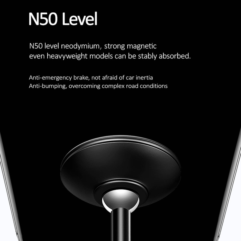 Suport auto magnetic pentru telefon Usams, rosu, US-ZJ049