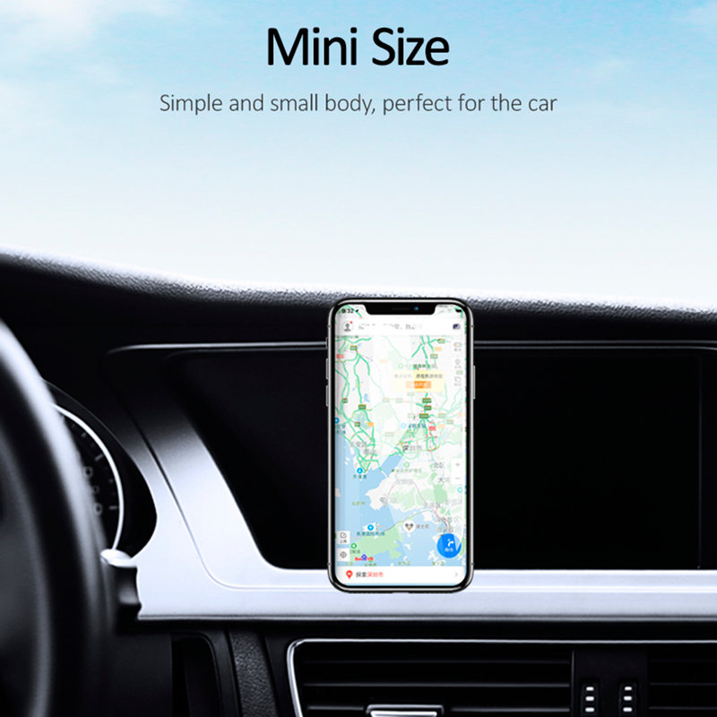 Suport auto magnetic pentru telefon Usams, rosu, US-ZJ049