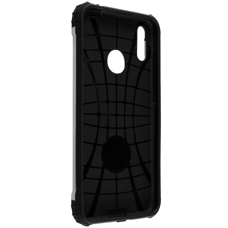 Husa Huawei Y7 2019 Mobster Hybrid Armor - Argintiu