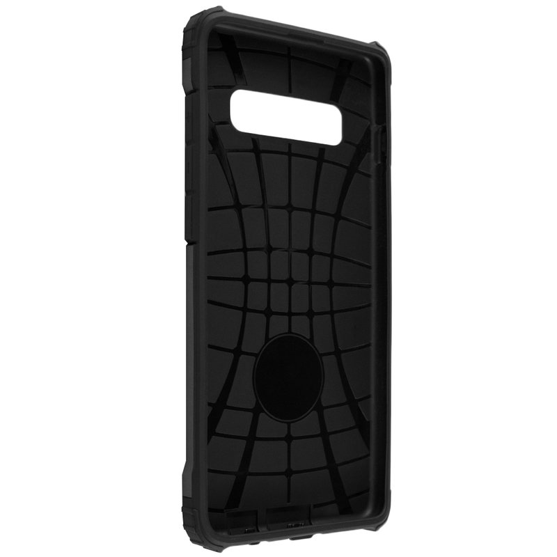 Husa Samsung Galaxy S10 Plus Techsuit Hybrid Armor, negru