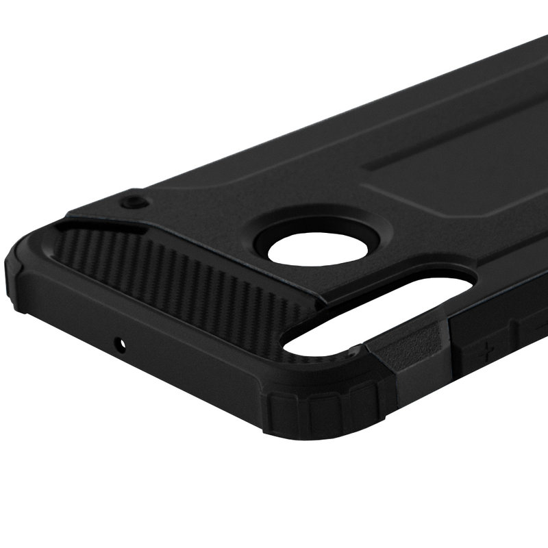 Husa Huawei P30 Lite Techsuit Hybrid Armor, negru