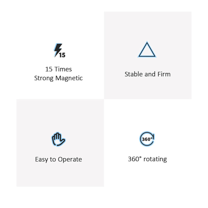 Suport Auto Pentru Grila De Ventilatie Magnetic USAMS Lead-Tu Series - US-ZJ047 - Red