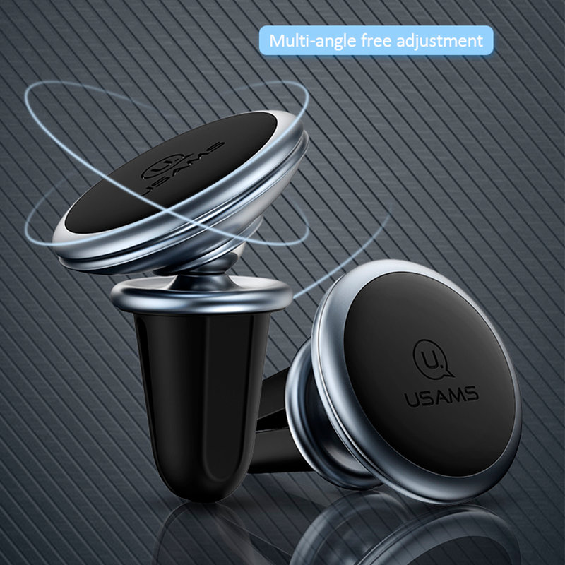 Suport Auto Pentru Grila De Ventilatie Magnetic USAMS Lead-Tu Series - US-ZJ047 - Tarnish