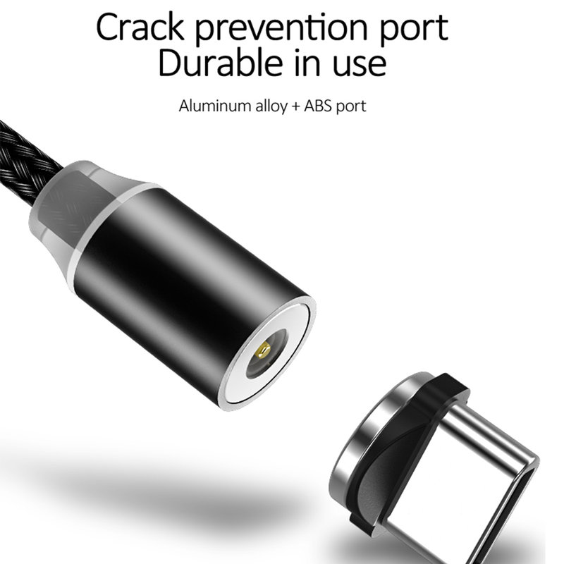 Cablu de date Lightning USAMS Cu Mufa Magnetica Detasabila, 1M - Rosu SJ292USB02