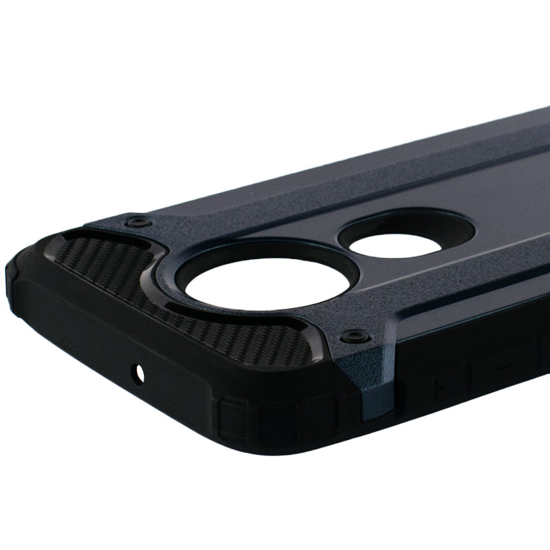 Husa Motorola Moto G7 Techsuit Hybrid Armor, albastru