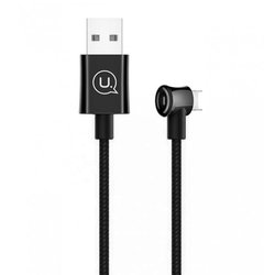 Cablu de date USAMS U13 Smart Power Off USB to Lightning 2M - US-SJ342 - Black