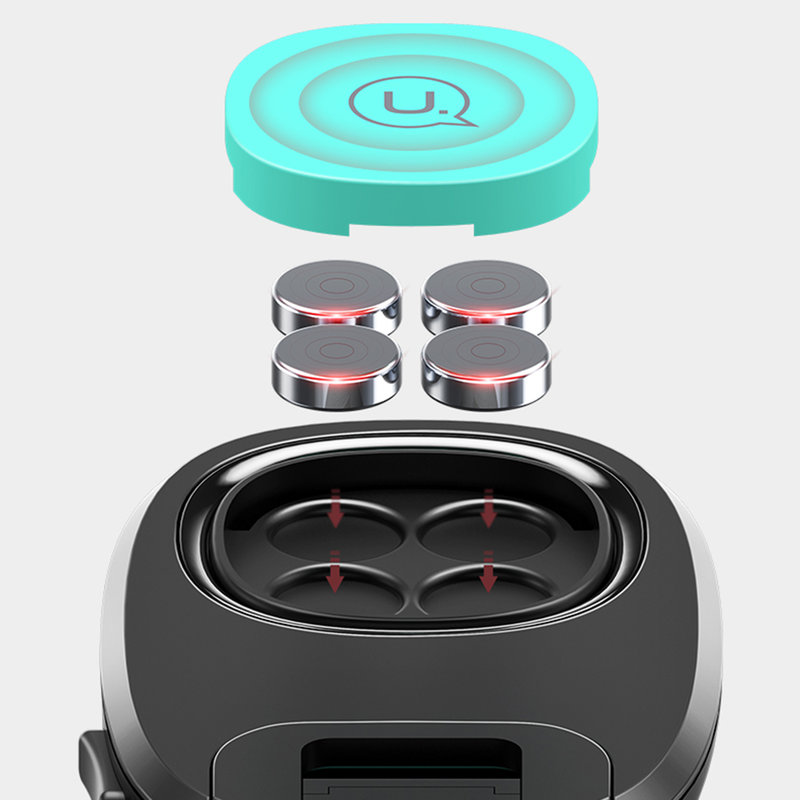 Suport Auto Universal USAMS Car Air Vent Magnetic Pentru Telefon - US-ZJ032 - Black