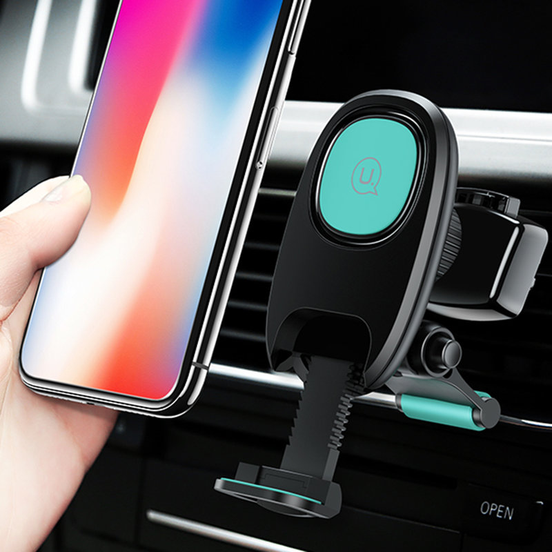 Suport Auto Universal USAMS Car Air Vent Magnetic Pentru Telefon - US-ZJ032 - Black