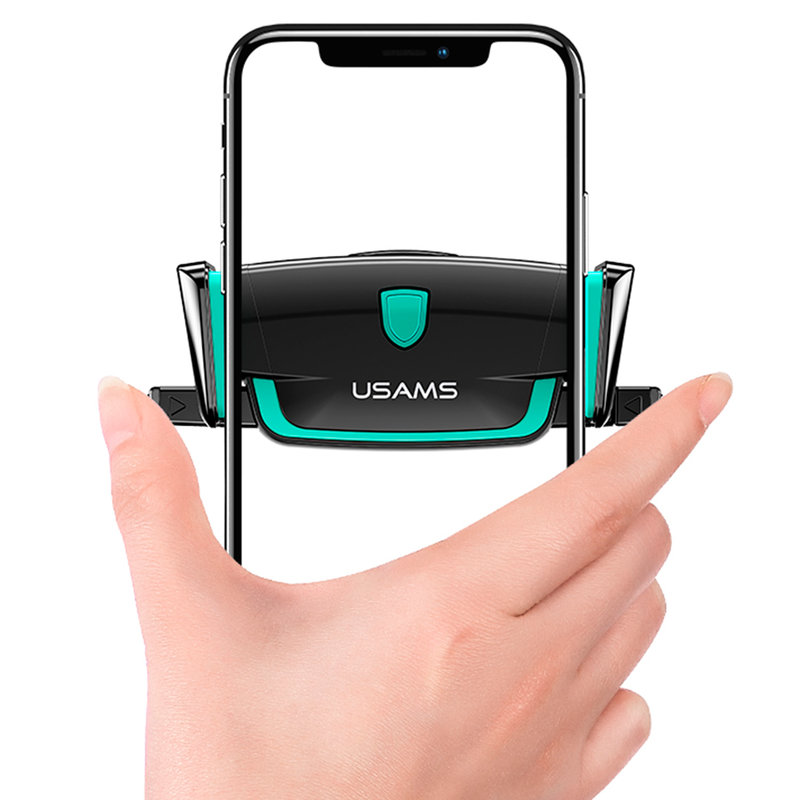 Suport Auto Universal Pentru Grila De Ventilatie USAMS Auto Clip Design - US-ZJ030 - Black
