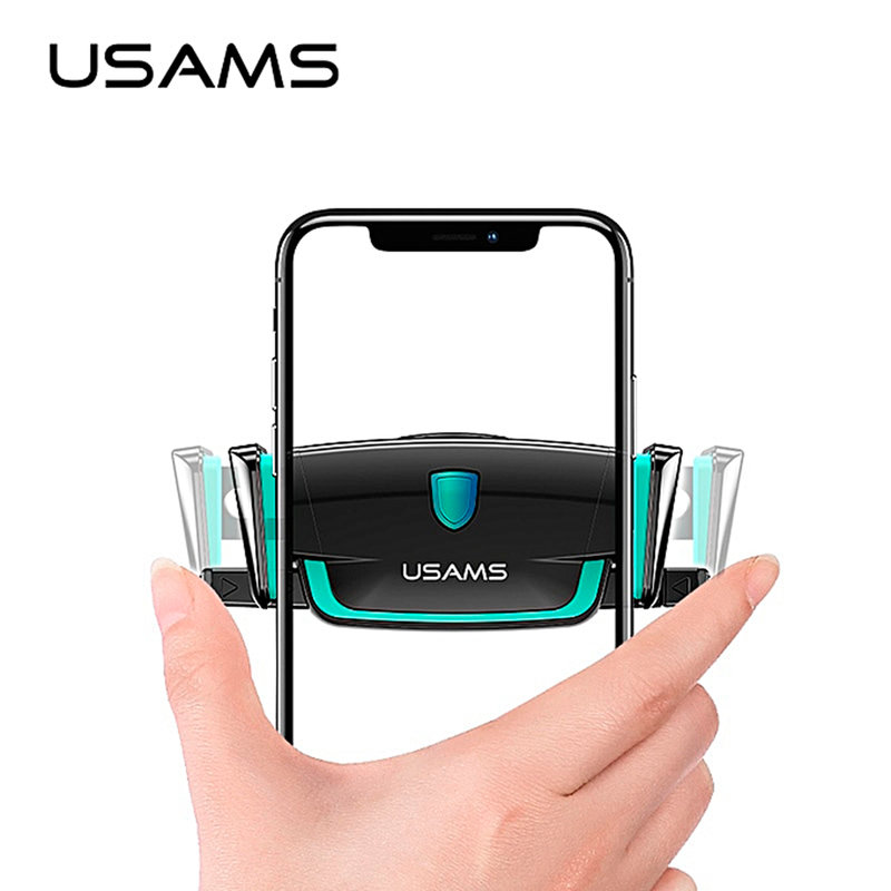 Suport Auto Universal Pentru Grila De Ventilatie USAMS Auto Clip Design - US-ZJ030 - Black