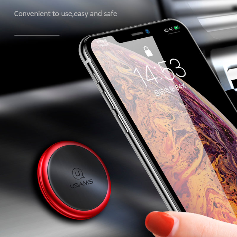 Suport Auto Magnetic Universal USAMS Dashboard Lead-Tu Series - US-ZJ050 - Red