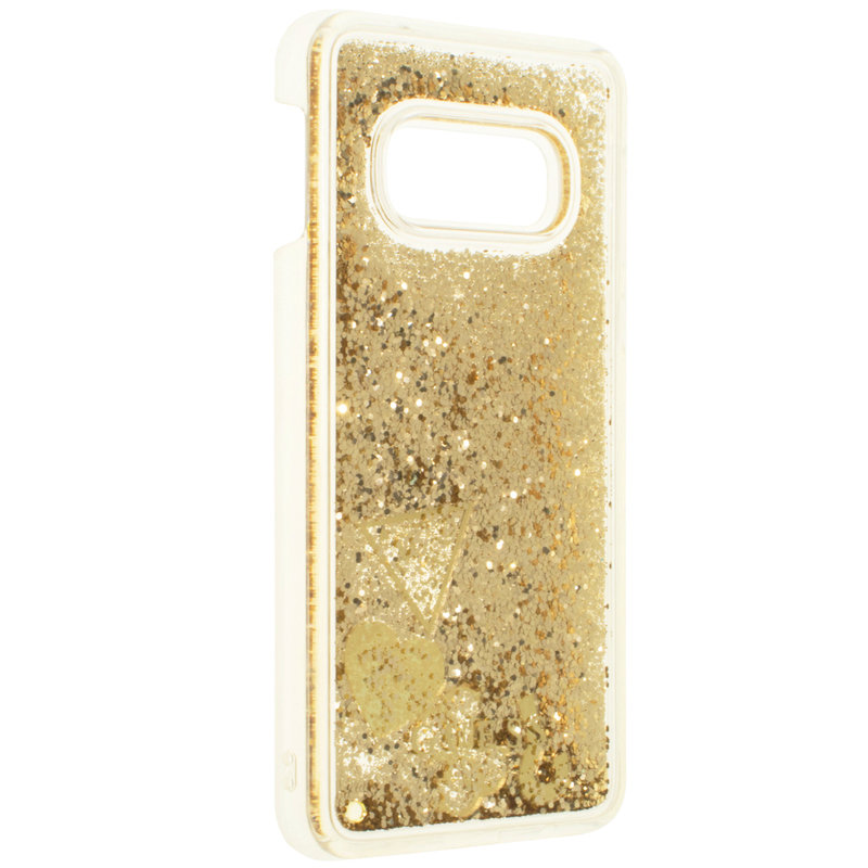 Bumper Samsung Galaxy S10e Guess Liquid Glitter- Gold GUHCS10LGLHFLGO