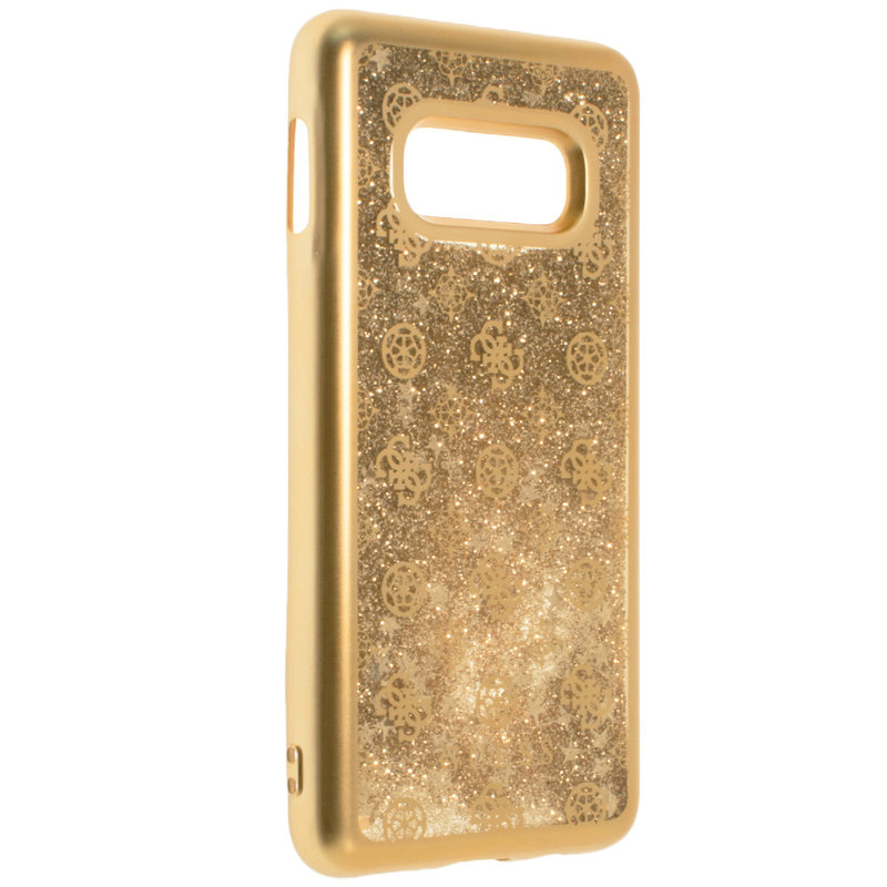 Bumper Samsung Galaxy S10e Guess Liquid Glitter- Gold GUHCS10LPEOLGO