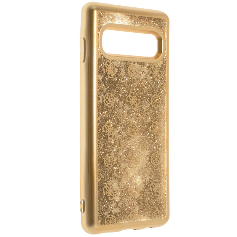Bumper Samsung Galaxy S10 Guess Liquid Glitter- Gold GUHCS10PEOLGO