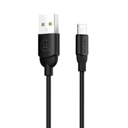 Cablu de date USAMS Ice Cream Fast Charge USB to Lightning 1M - US-SJ245 - Black