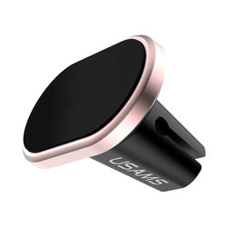Suport Auto Pentru Grila De Ventilatie Magnetic USAMS Shield Series - US-ZJ007 - Rose Gold