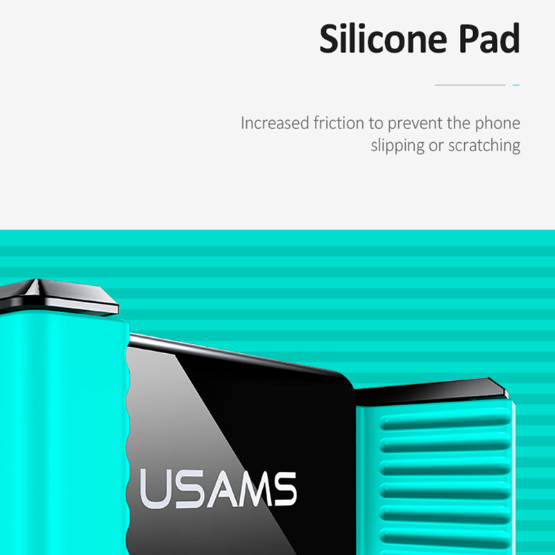 Suport Auto Telefon USAMS Dual Air Vent - US-ZJ045 - Black