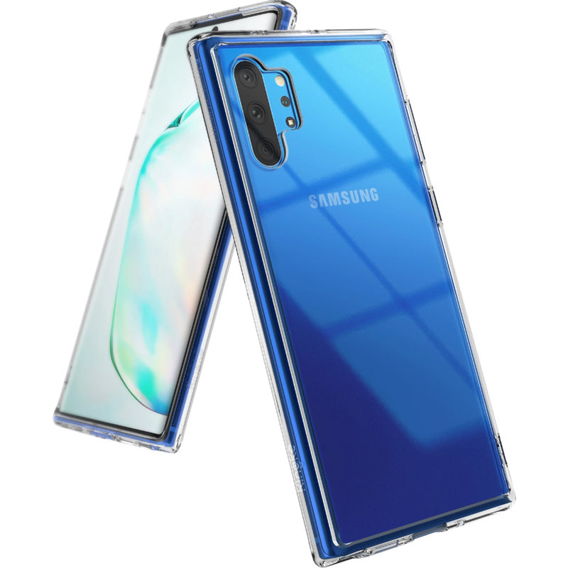 Husa Samsung Galaxy Note 10 Plus Ringke Fusion, transparenta