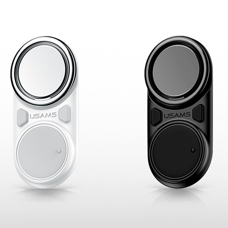 Suport Pentru Telefon/Tableta Auto USAMS Decompression iRing Holder - US-ZJ044 - White