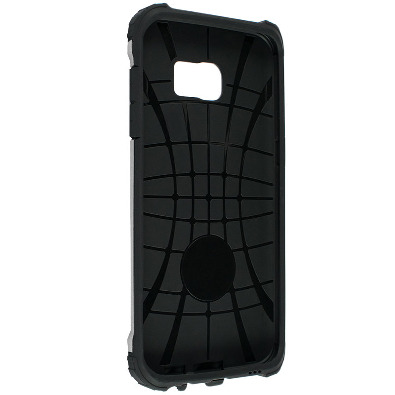 Husa Samsung Galaxy S7 Edge Mobster Hybrid Armor - Argintiu