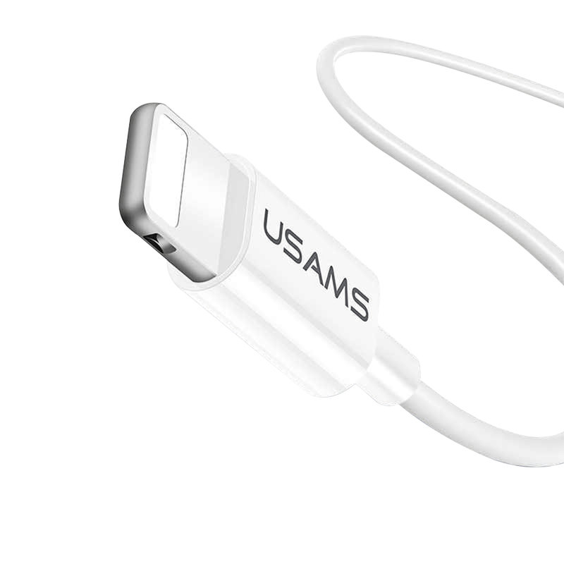 Cablu de date USAMS U23 Fast Charge USB to Lightning 1M - SJ1283 - White