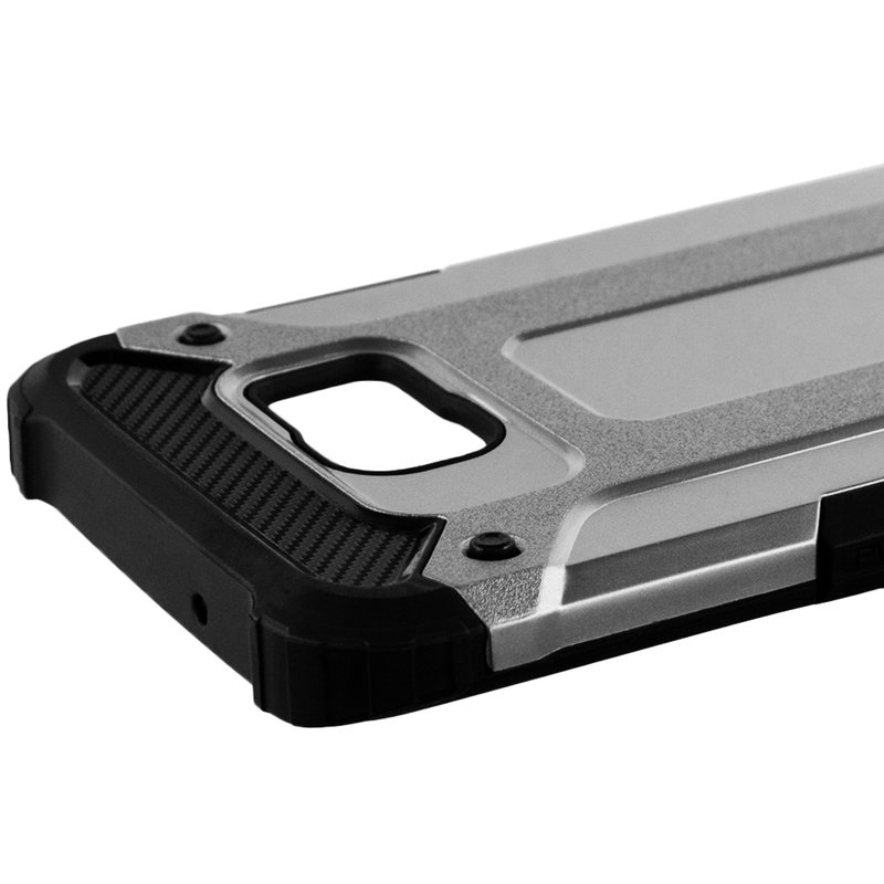 Husa Samsung Galaxy S7 Edge Mobster Hybrid Armor - Argintiu