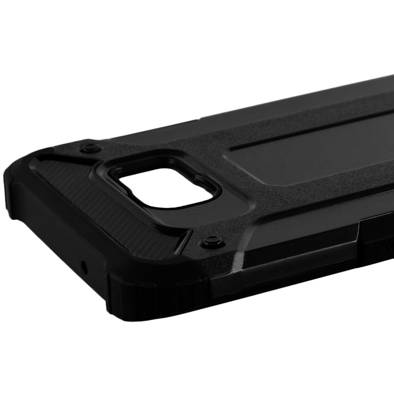 Husa Samsung Galaxy S7 Edge Techsuit Hybrid Armor - Negru