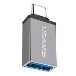 Adaptor USB To Type-C USAMS OTG 3.1A - US-SJ028 - Gray
