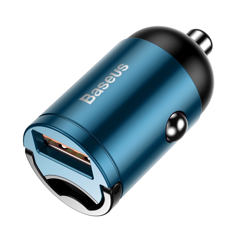 Incarcator Auto Baseus Tiny Star Mini Quick Charge USB Port 30W - VCHX-A03 - Blue