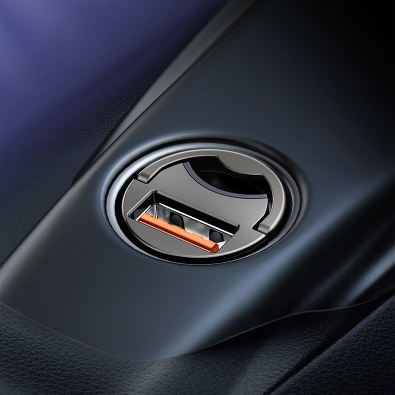 Incarcator Auto Baseus Tiny Star Mini Quick Charge USB Port 30W - VCHX-A03 - Blue