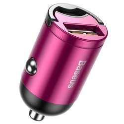 Incarcator Auto Baseus Tiny Star Mini Quick Charge USB Port 30W - VCHX-A04 - Pink